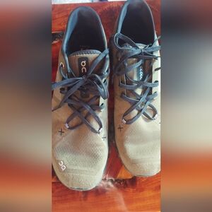 On Running Men's Khaki Athletic Shoes